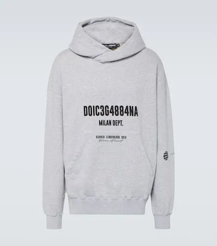 Sweat-shirt en coton à logo - Dolce&Gabbana - Modalova