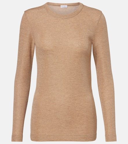Pull Monili en laine mélangée - Brunello Cucinelli - Modalova