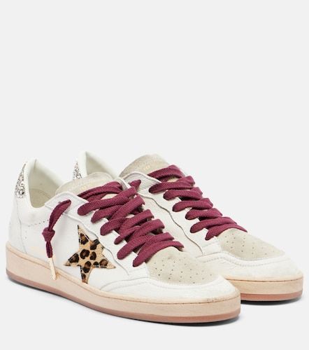 Baskets Ball Star en cuir et daim - Golden Goose - Modalova