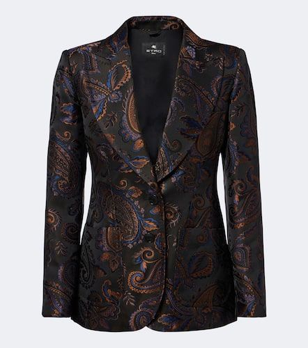 Blazer en jacquard à motif cachemire - Etro - Modalova