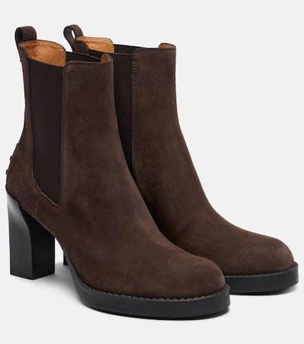 Tod's Bottines Chelsea 80 en daim - Tod's - Modalova