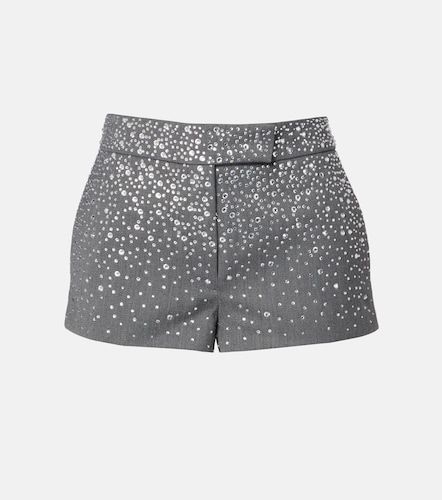 Short à taille basse et cristaux - Alex Perry - Modalova