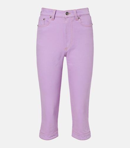 Versace Jean capri à taille haute - Versace - Modalova