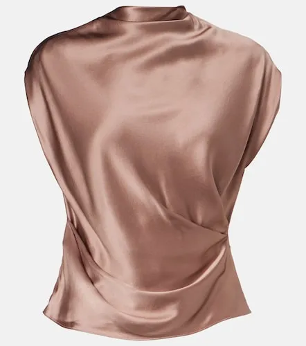 The Sei Top drapé en soie - The Sei - Modalova