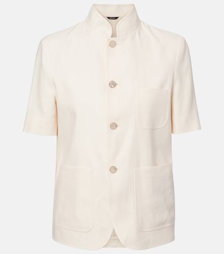 Loro Piana Chemise en lin et laine - Loro Piana - Modalova