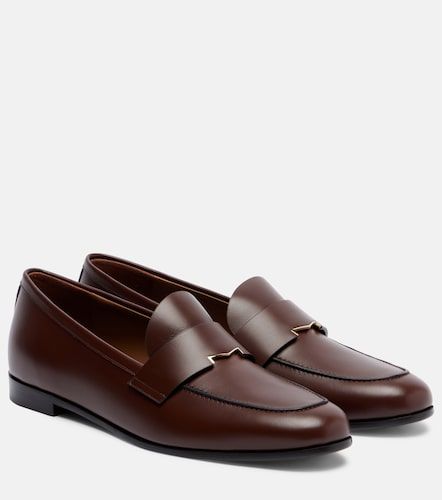 Mocassins en cuir à ornements - Max Mara - Modalova