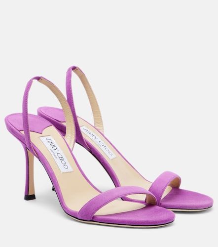 Sandales slingback Jenn en daim - Jimmy Choo - Modalova
