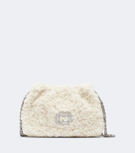 Sac Pilgrim Micro en shearling - Roger Vivier - Modalova