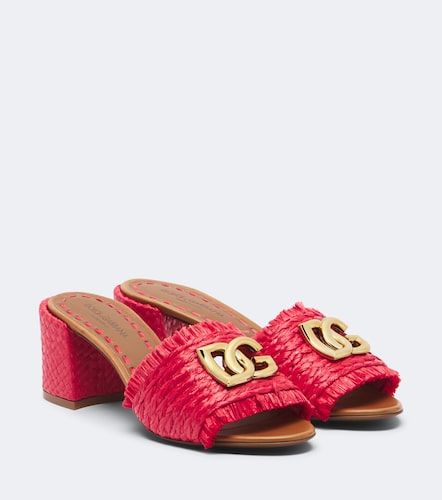 Dolce&Gabbana Mules DG tressées - Dolce&Gabbana - Modalova