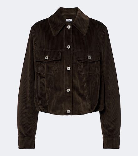 Blouson en velours côtelé de coton - Loewe - Modalova