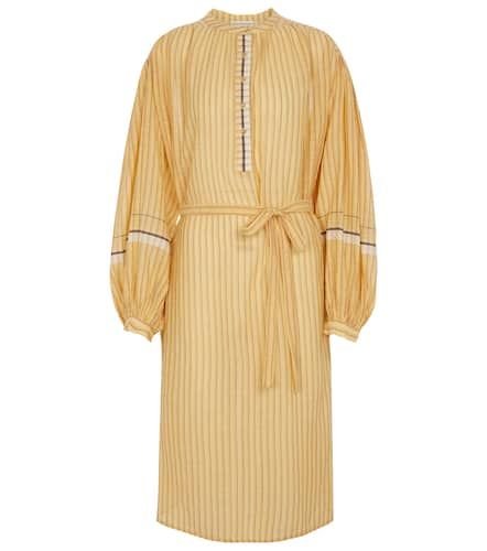 Robe midi Rabea à rayures en coton - Ulla Johnson - Modalova