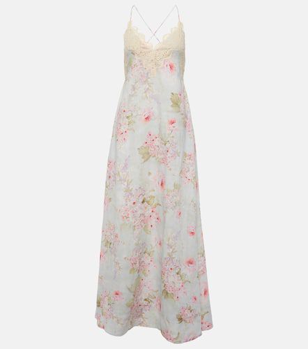 Robe longue Halliday à fleurs - Zimmermann - Modalova