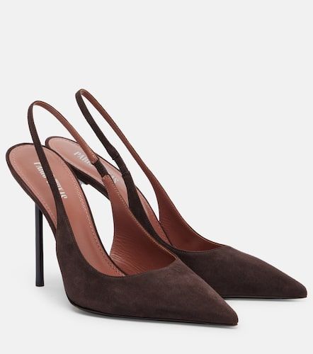 Escarpins slingback Lidia 105 en daim - Paris Texas - Modalova
