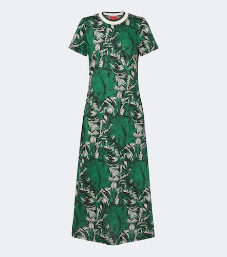 Robe t-shirt Swing en coton à imprimé - La DoubleJ - Modalova