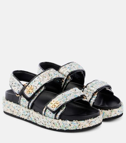 Tory Burch Sandales Kira à sequins - Tory Burch - Modalova