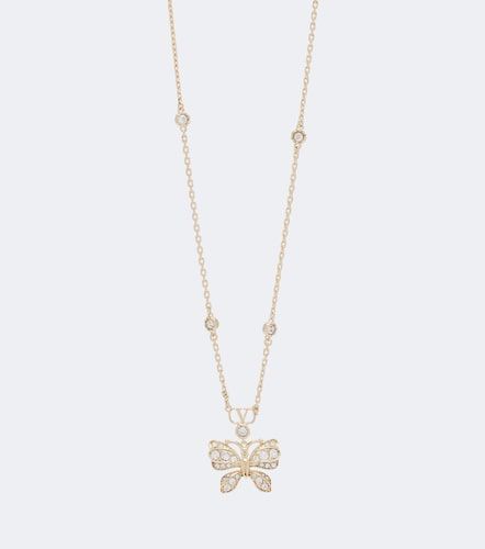 Collier Flutterby à cristaux Swarovski® - Valentino Garavani - Modalova
