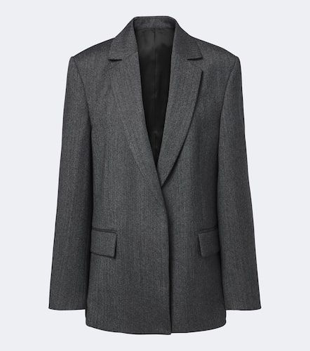 Toteme Blazer en laine à chevrons - Toteme - Modalova
