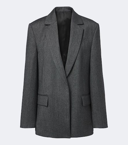 Toteme Blazer en laine à chevrons - Toteme - Modalova
