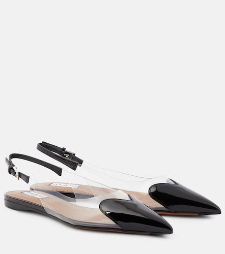 Alaïa Ballerines slingback Le Cœur en cuir verni et PU - Alaia - Modalova