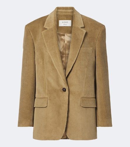 Róhe Veste oversize en velours de coton - Rohe - Modalova
