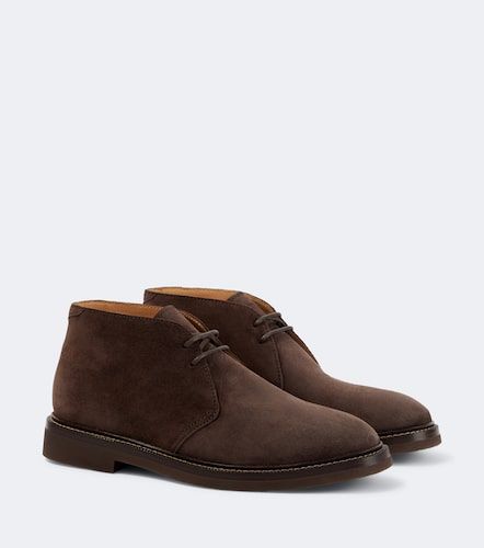 Brunello Cucinelli Bottines en daim - Brunello Cucinelli - Modalova