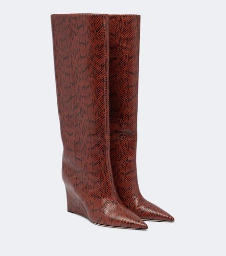 Bottes Blake en cuir façon serpent - Jimmy Choo - Modalova