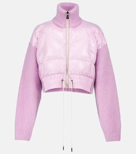 Cardigan Tricot en alpaga mélangé - Moncler Grenoble - Modalova