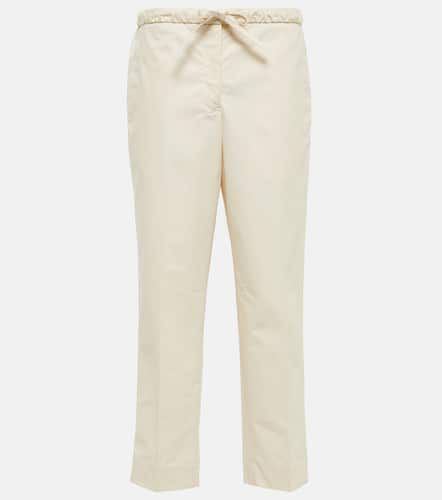 Pantalon à taille haute en coton - Jil Sander - Modalova