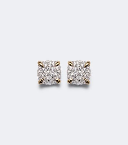 Boucles d'oreilles Châtelaine® en or 18 ct et diamants - David Yurman - Modalova