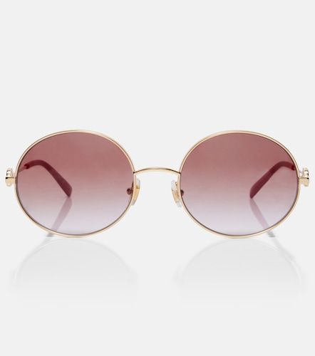 Lunettes de soleil rondes VLogo - Valentino Garavani - Modalova