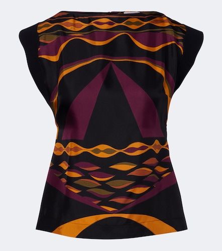 Pucci Top Dune en soie - Pucci - Modalova