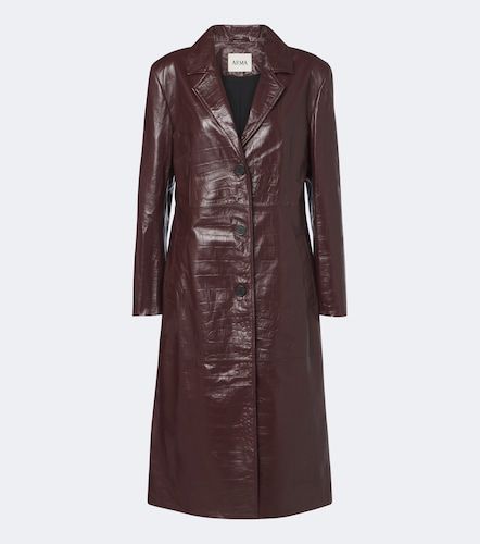Manteau Aisa en cuir façon croco - Arma - Modalova