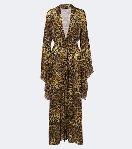 Robe longue à motif léopard - Johanna Ortiz - Modalova