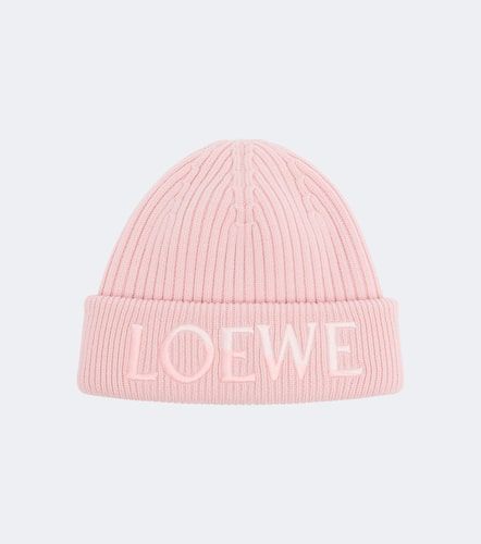 Loewe Bonnet en laine à broderies - Loewe - Modalova