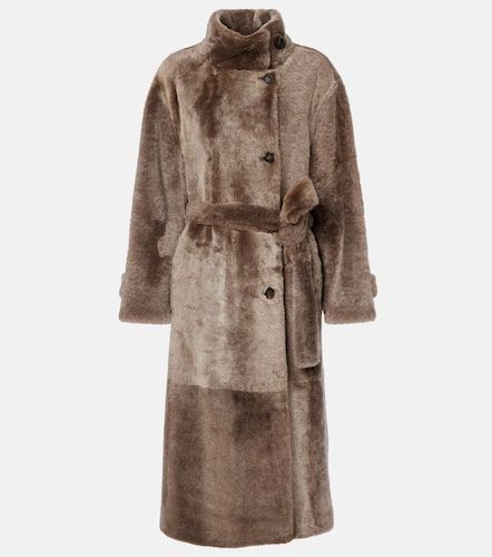 Manteau portefeuille en shearling - Brunello Cucinelli - Modalova