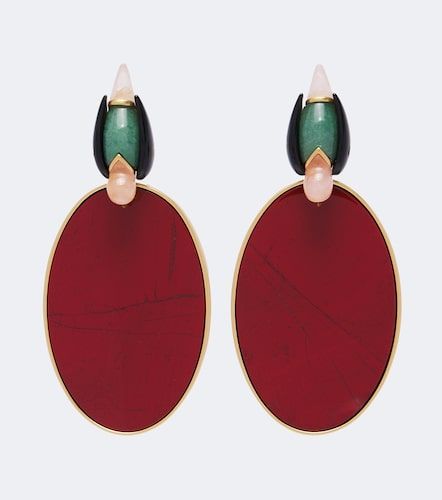 Boucles d'oreilles en plaqué or 16 ct - Zimmermann - Modalova