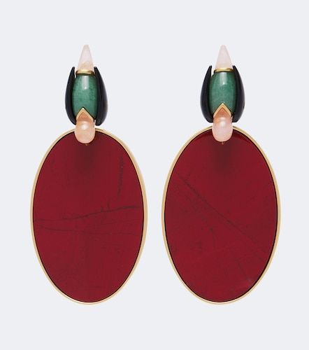 Boucles d'oreilles en plaqué or 16 ct - Zimmermann - Modalova