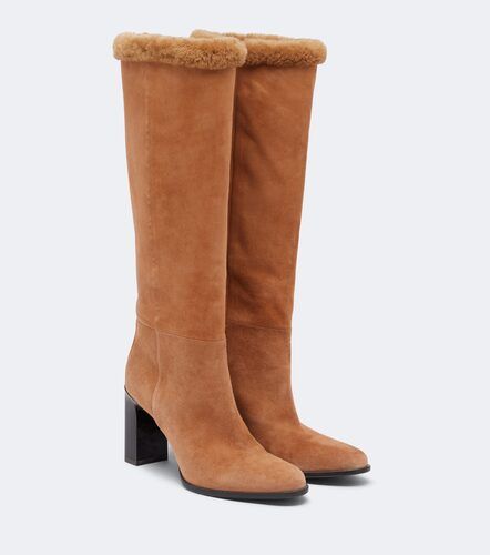 Bottes Bibi en daim et shearling - Jimmy Choo - Modalova