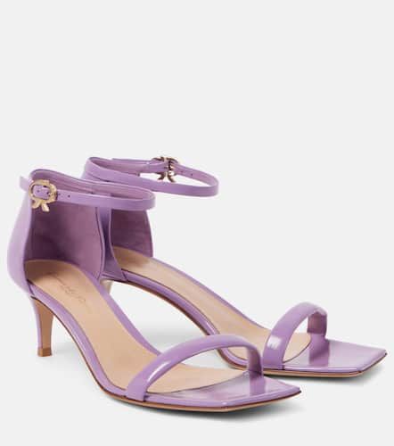 Sandales Rhys 55 en cuir verni - Gianvito Rossi - Modalova