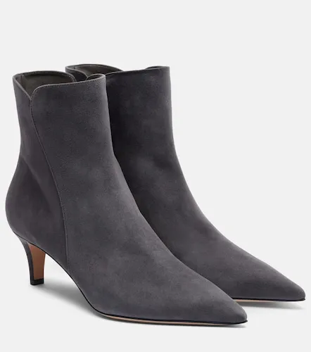 Bottines Levy 55 en daim - Gianvito Rossi - Modalova