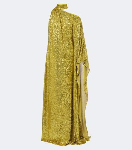 Robe longue Atlas Disco à sequins - Taller Marmo - Modalova