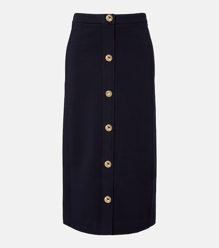Jupe midi en coton mélangé - 'S Max Mara - Modalova