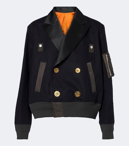 Sacai Veste en laine - Sacai - Modalova