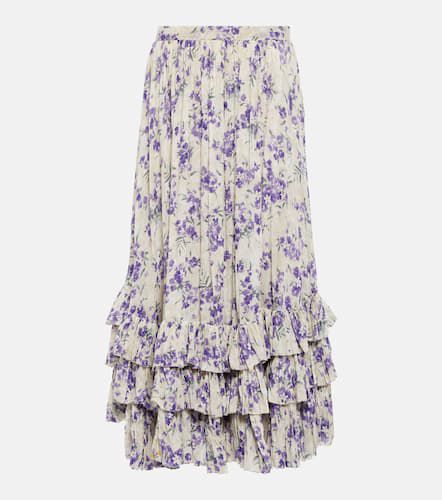 Jupe longue en coton à fleurs - Polo Ralph Lauren - Modalova