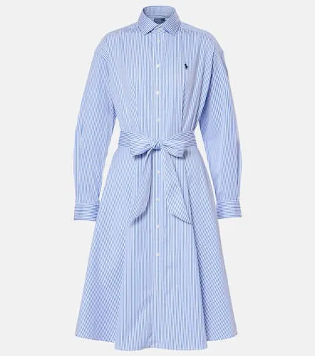 Robe chemise rayée en coton - Polo Ralph Lauren - Modalova