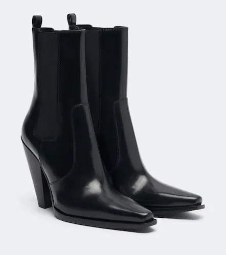Bottines Chelsea Dylan en cuir - Saint Laurent - Modalova