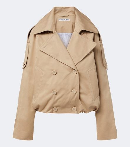 Acne Studios Trench court en coton - Acne Studios - Modalova