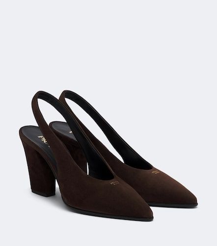 Prada Escarpins slingback en daim - Prada - Modalova
