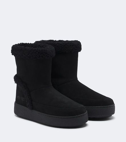 Bottines Ltrack Tina en daim - Moon Boot - Modalova