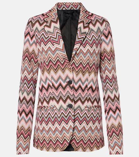 Missoni Blazer en coton mélangé - Missoni - Modalova